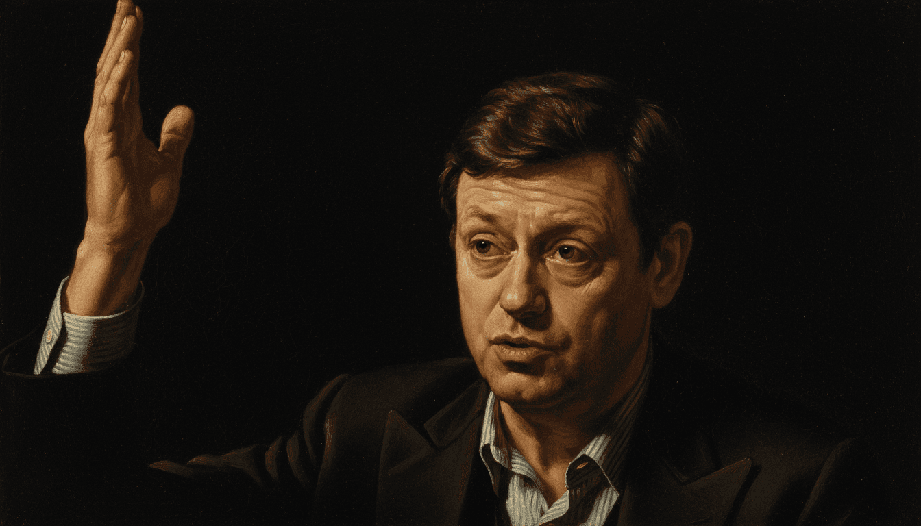 Painting of Fred Wilson