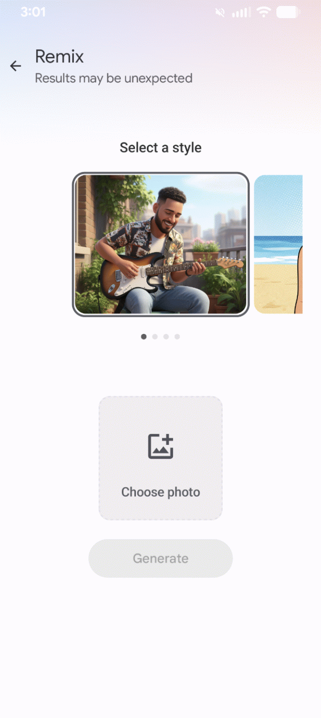 Google Photos Remix