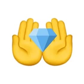 Diamond Hands Emoji