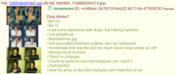 Triangle Greentext