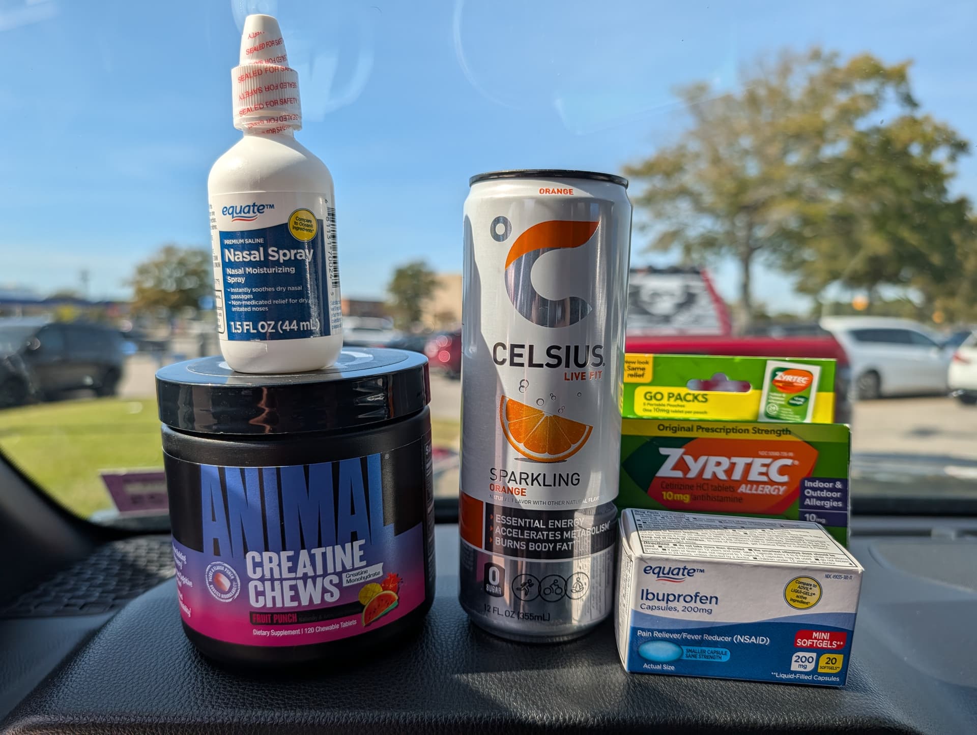 Photo of Drugs on Dashboard